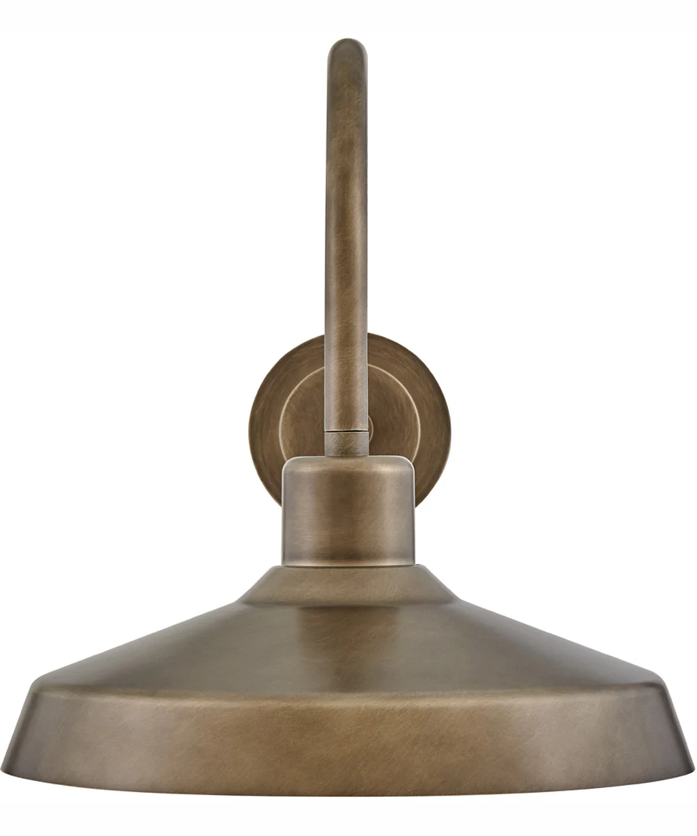 Forge Coastal Elements  1-Light Medium Wall Mount Lantern in Burnished Bronze - Image 5