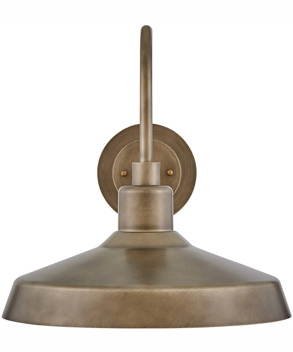 Forge Coastal Elements  1-Light Medium Wall Mount Lantern in Burnished Bronze - Image 5