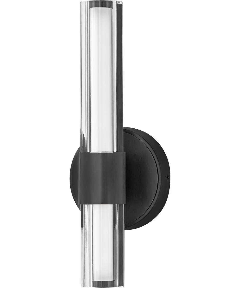Georgette LED-Light Medium LED Sconce in Black - Image 2