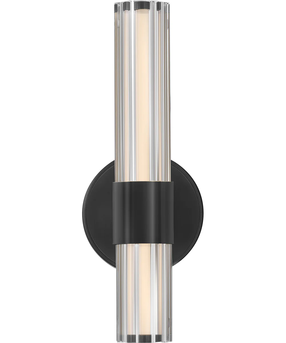 Georgette LED-Light Medium LED Sconce in Black - Image 3