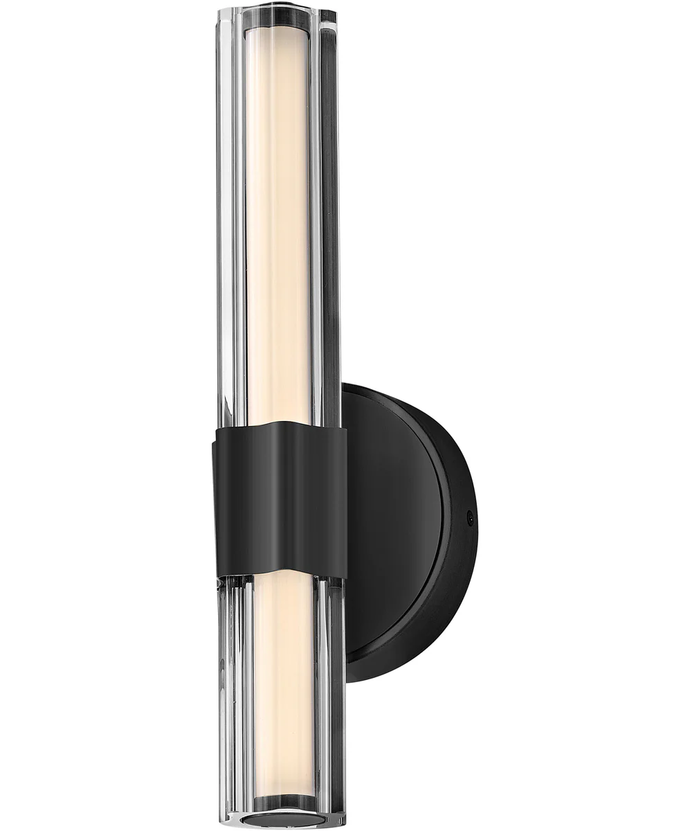 Georgette LED-Light Medium LED Sconce in Black - Image 4