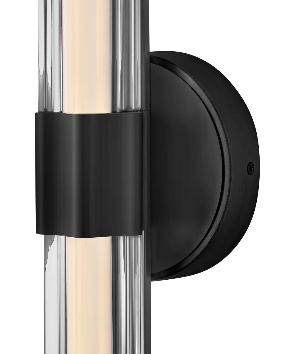 Georgette LED-Light Medium LED Sconce in Black - Image 6
