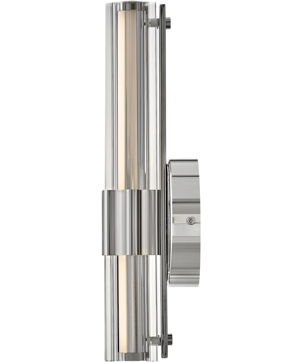 Georgette LED-Light Medium LED Sconce in Polished Nickel - Image 5