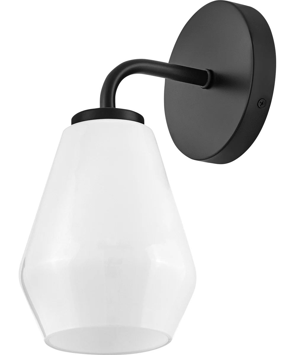 Gio 1-Light Medium Single Light Vanity in Black - Image 4
