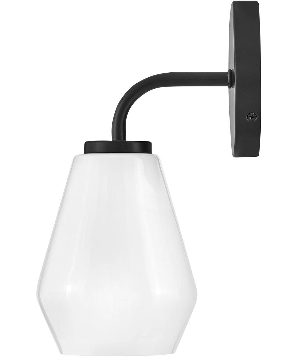 Gio 1-Light Medium Single Light Vanity in Black - Image 7