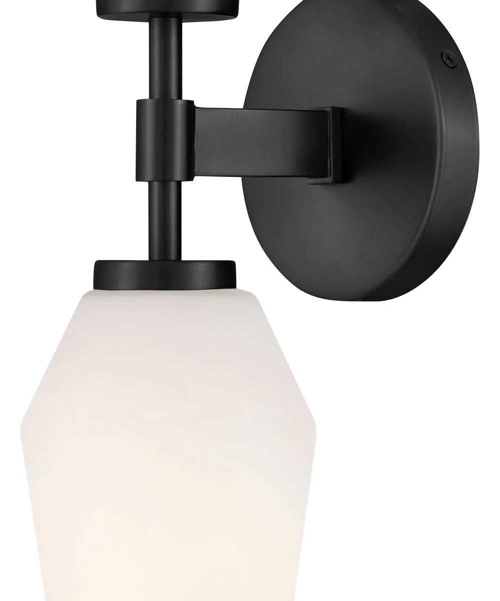 Gio 2-Light Large Two Light Sconce in Black - Image 5