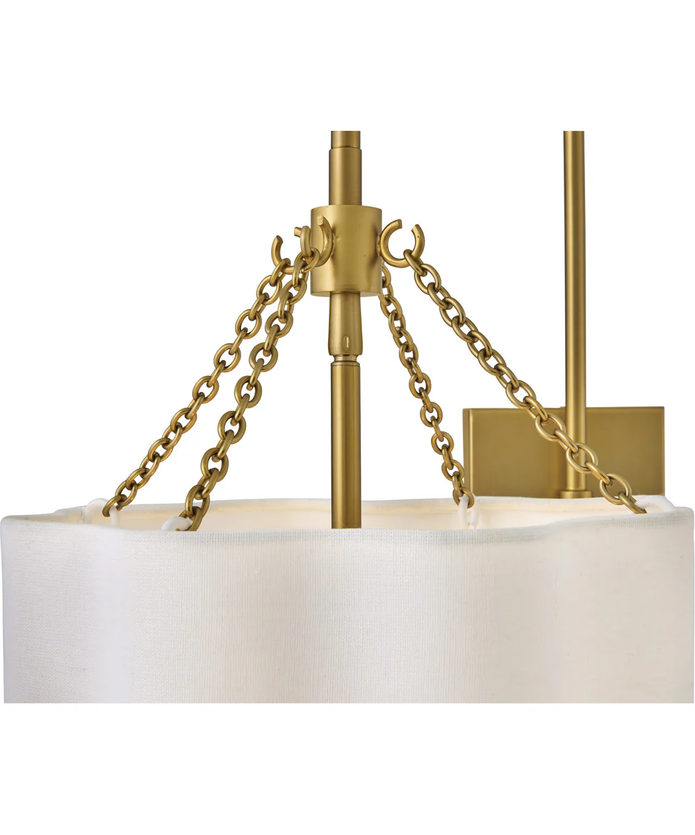Gwen 1-Light Large Single Light Sconce in Lacquered Brass - Image 8