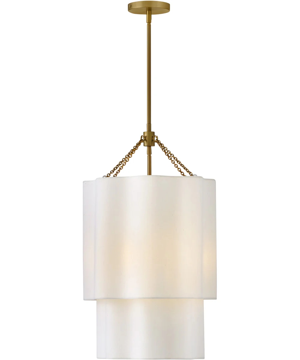 Gwen 4-Light Large Pendant in Lacquered Brass - Image 3