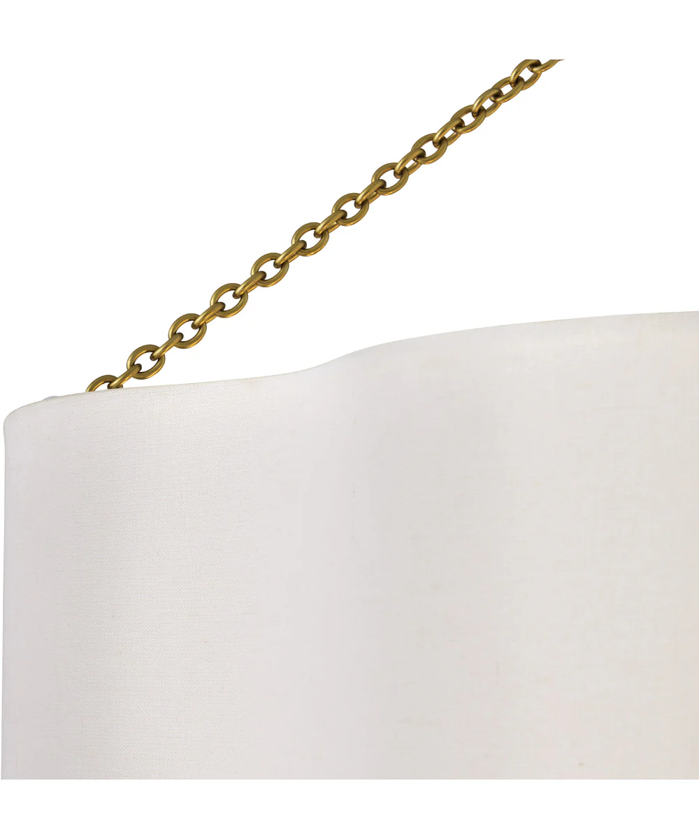 Gwen 8-Light Medium Drum Chandelier in Lacquered Brass - Image 5