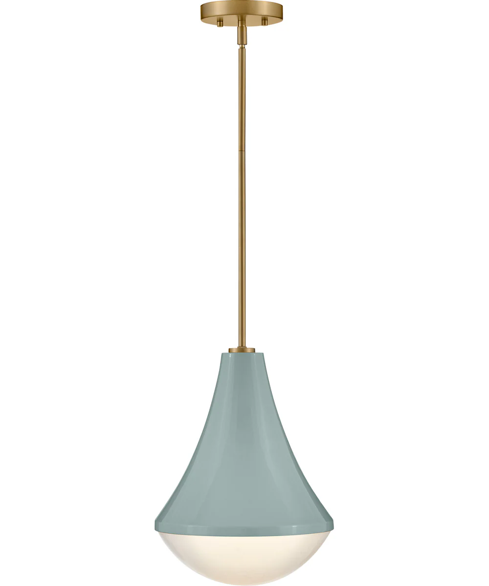 Haddie 1-Light Small Pendant in Seafoam - Image 3
