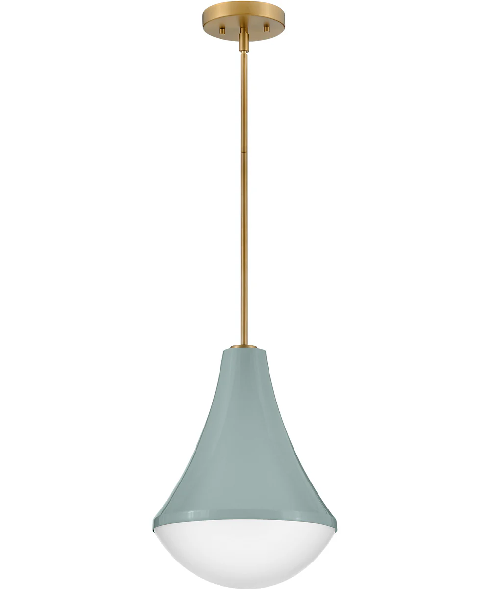 Haddie 1-Light Small Pendant in Seafoam - Image 4
