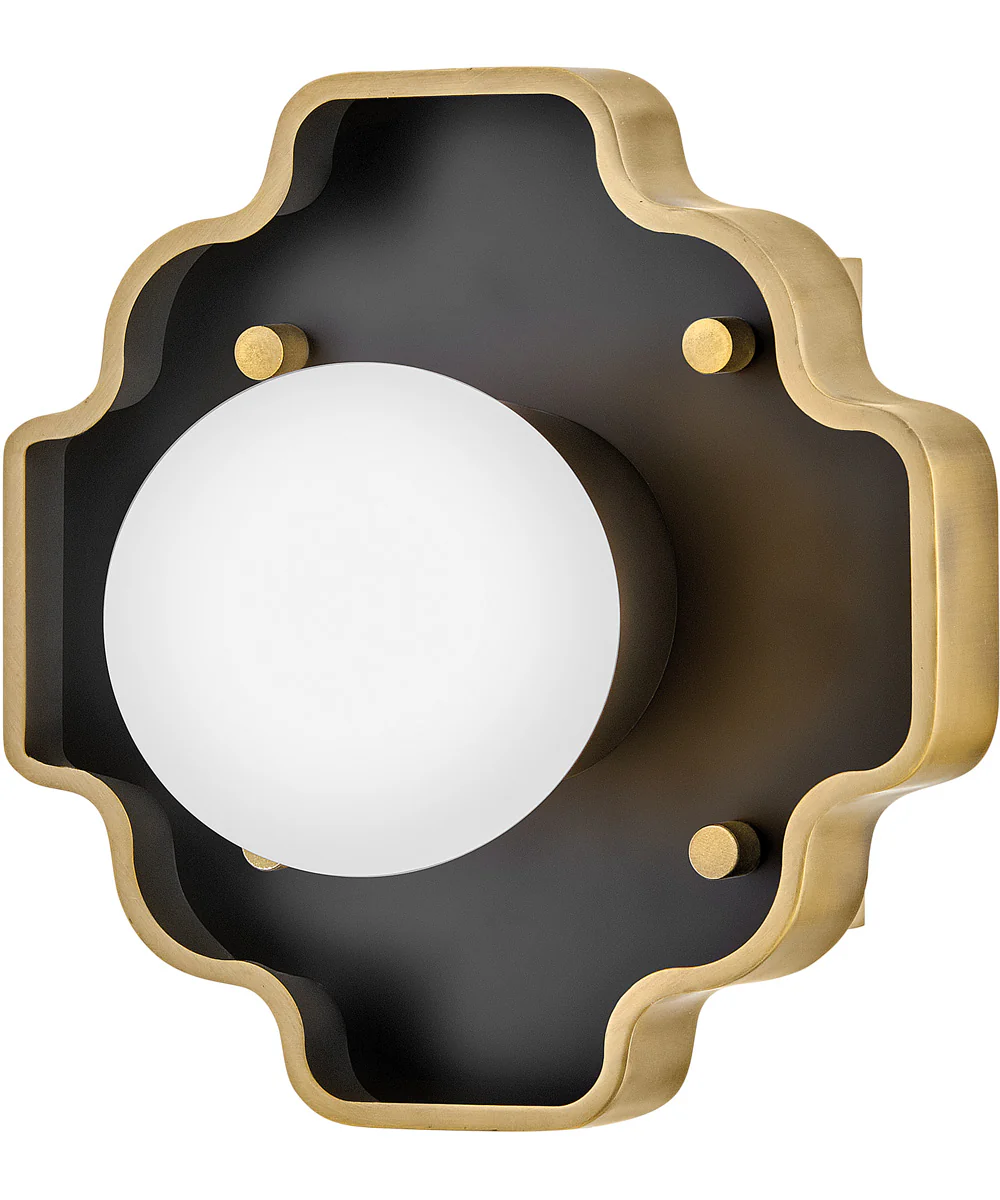 Howe 1-Light Small Single Light Sconce in Gloss Black - Image 2