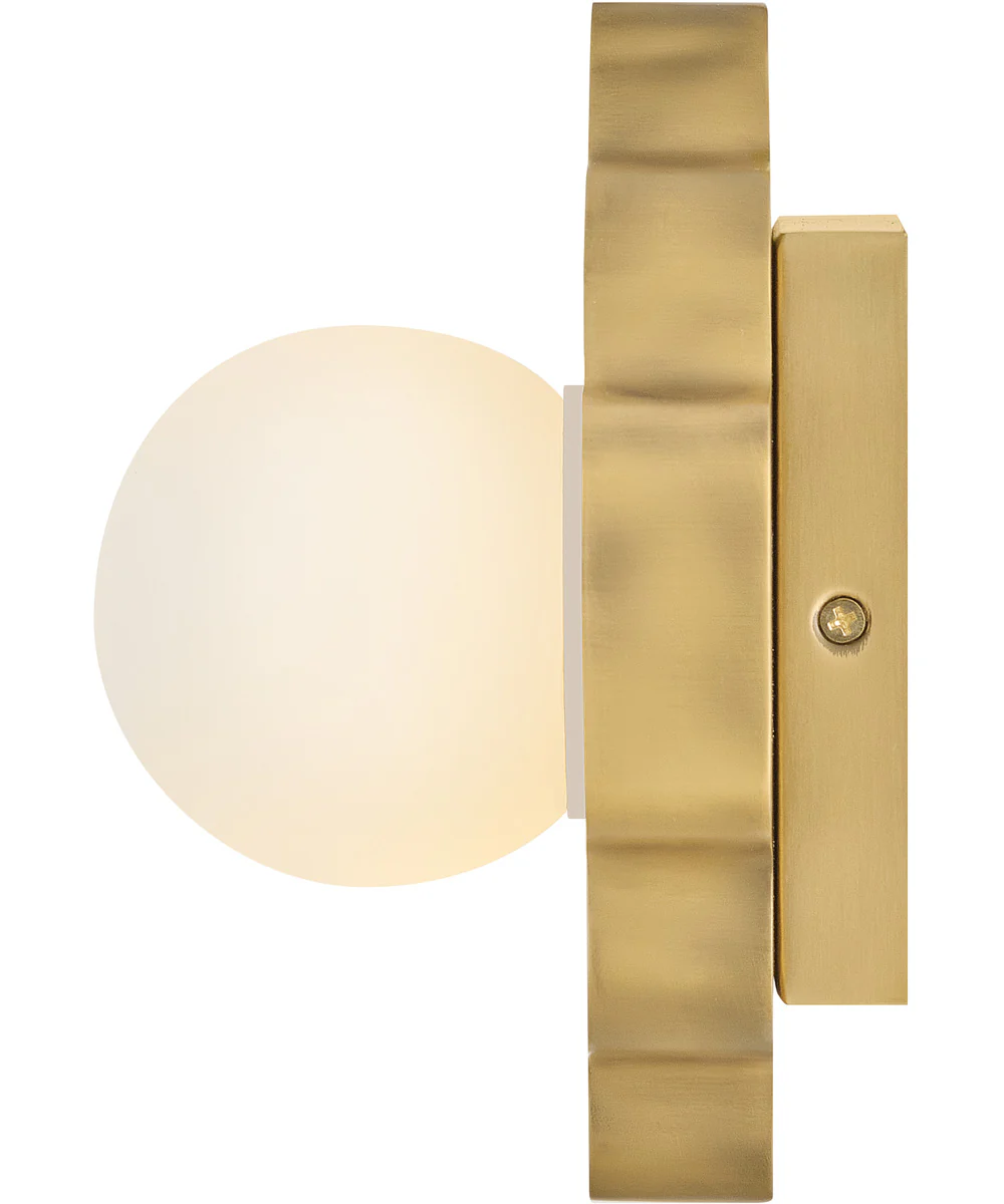 Howe 1-Light Small Single Light Sconce in Light Taupe - Image 5