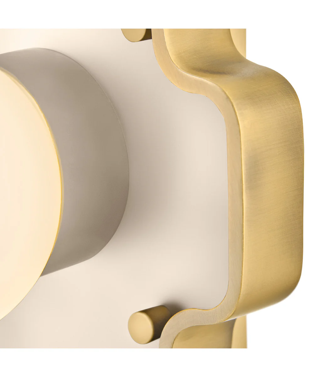 Howe 1-Light Small Single Light Sconce in Light Taupe - Image 6