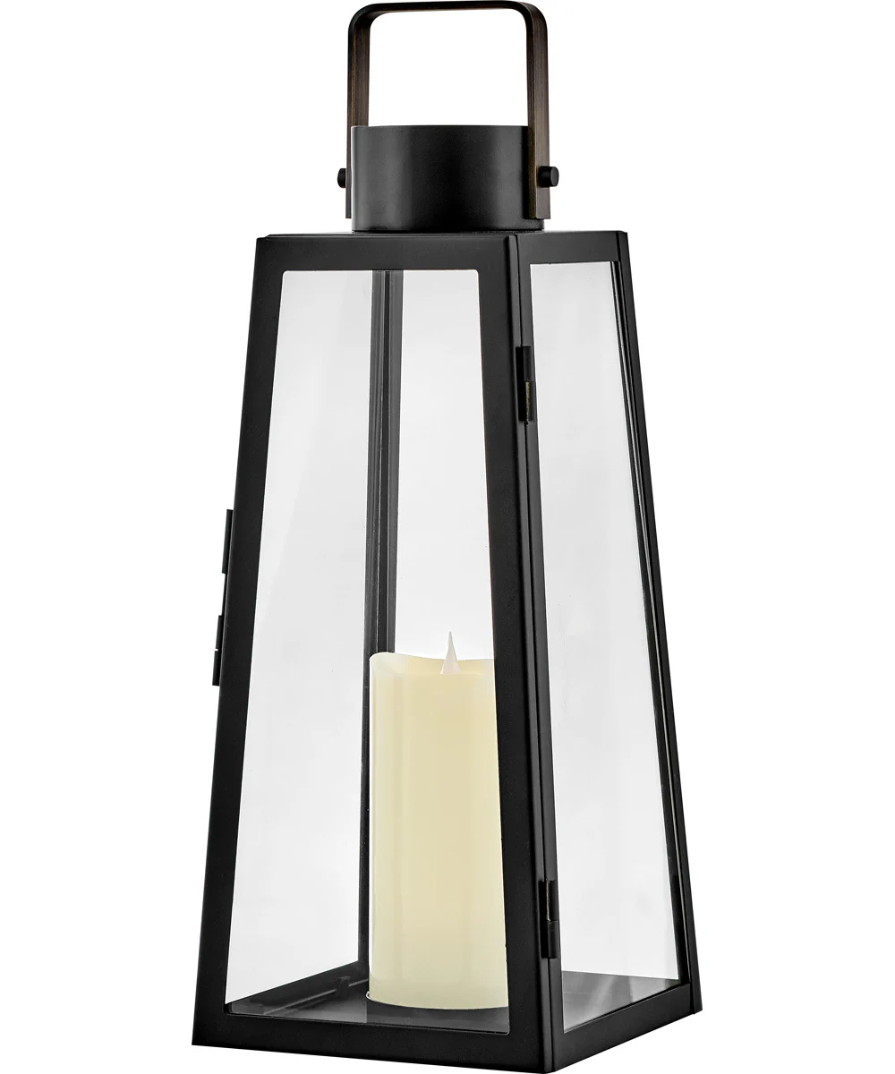 Hugh Medium Decorative Lantern in Black - Image 4