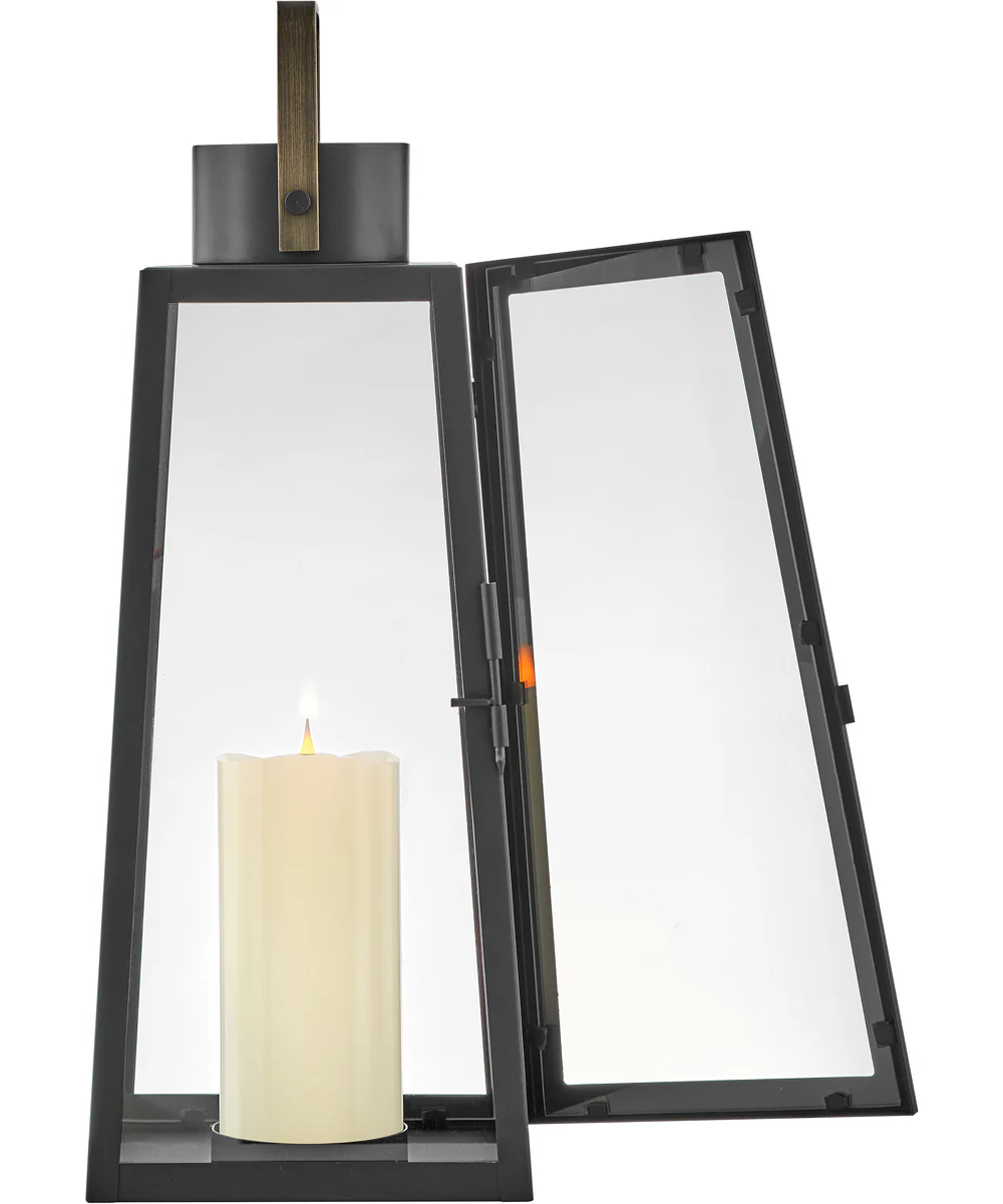 Hugh Medium Decorative Lantern in Black - Image 8