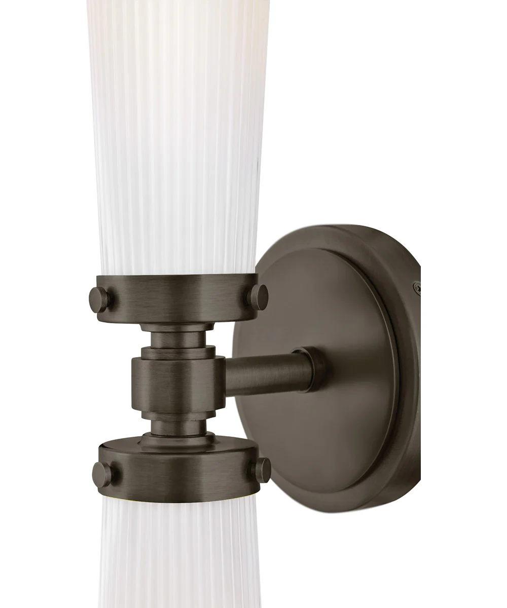 Jude 2-Light Medium Two Light Vanity in Black Oxide - Image 6