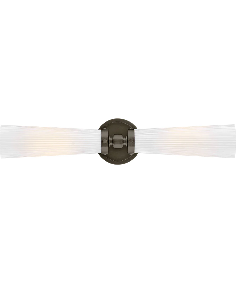Jude 2-Light Medium Two Light Vanity in Black Oxide - Image 7