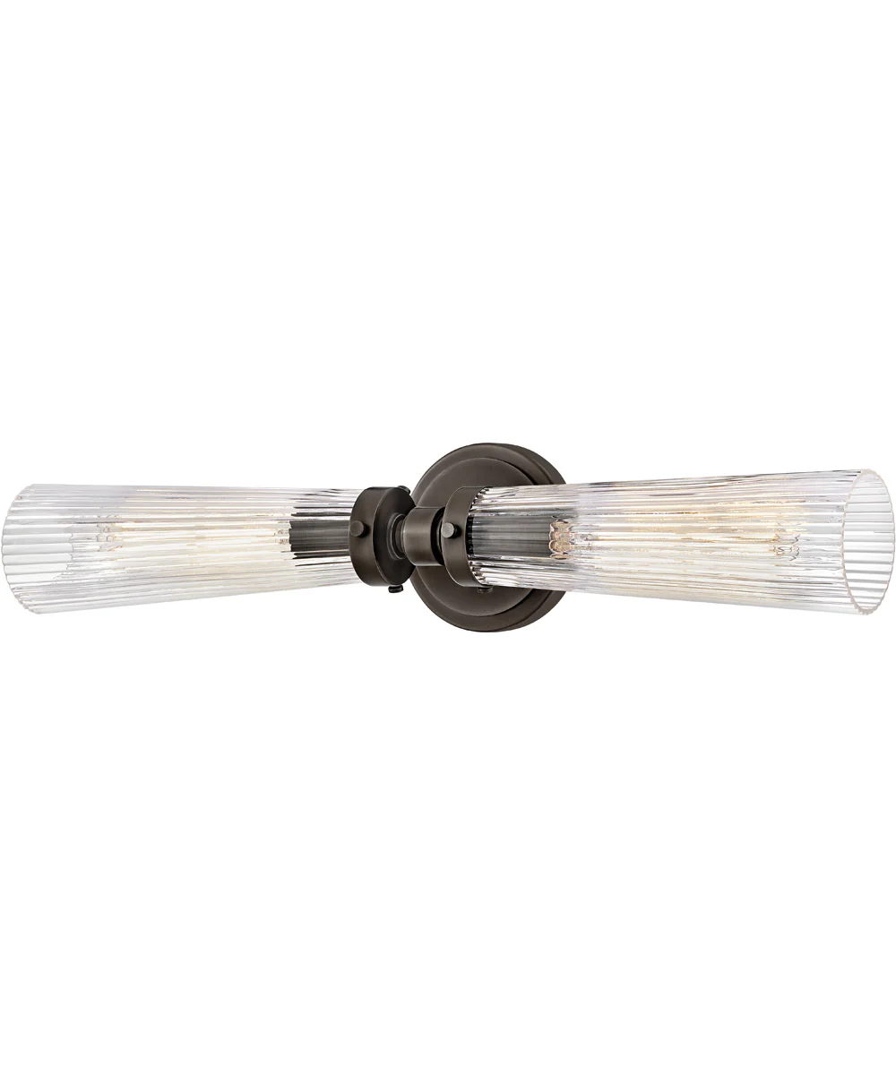Jude 2-Light Medium Two Light Vanity in Black Oxide - Image 3