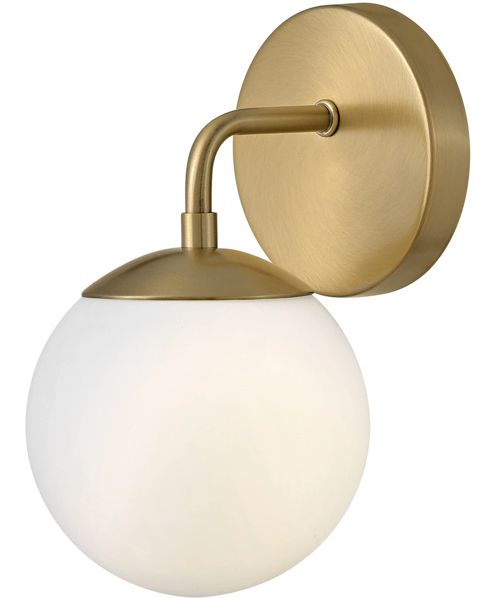 Julep 1-Light Medium Single Light Vanity in Lacquered Brass - Image 3
