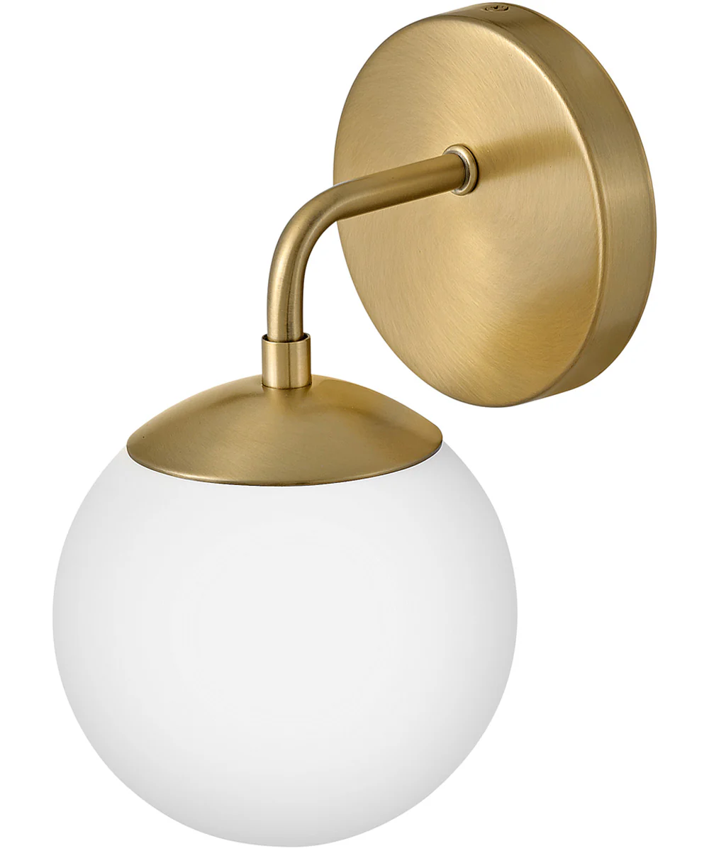 Julep 1-Light Medium Single Light Vanity in Lacquered Brass - Image 5