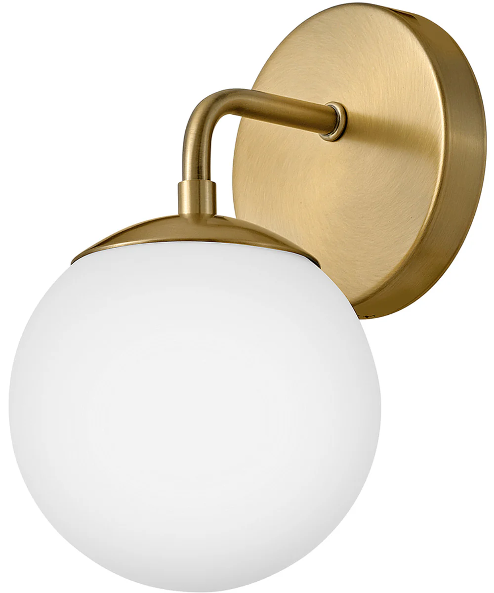 Julep 1-Light Medium Single Light Vanity in Lacquered Brass - Image 6