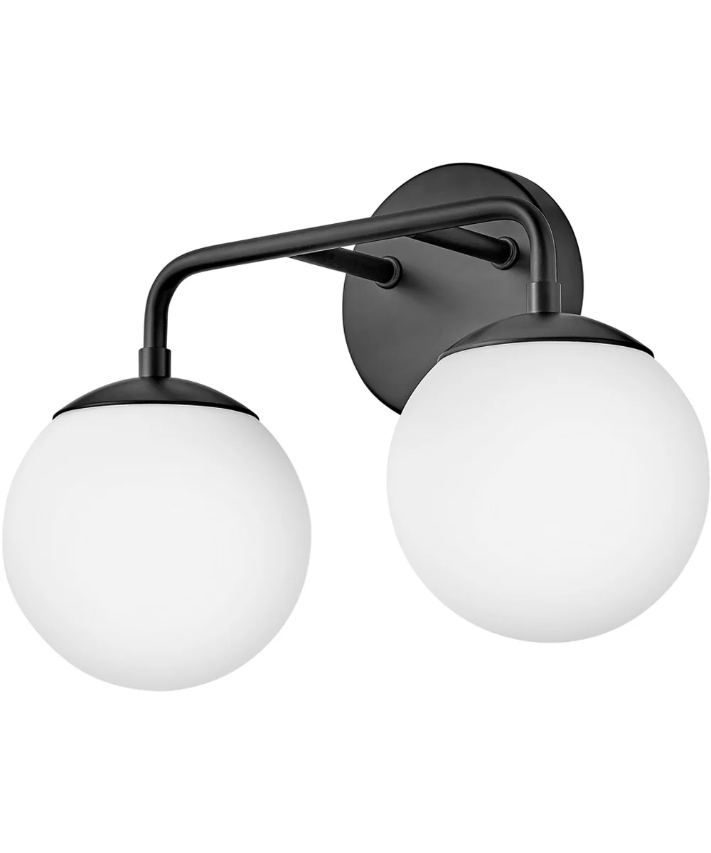 Julep 2-Light Small Two Light Vanity in Black - Image 4