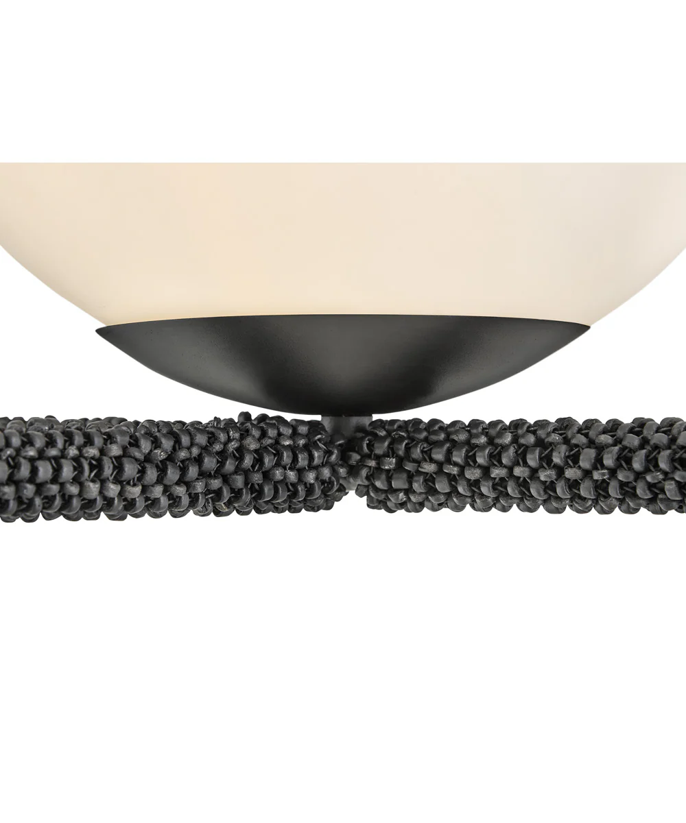Keona 1-Light Medium Convertible Semi-Flush Mount in Painted Black Oxide - Image 4
