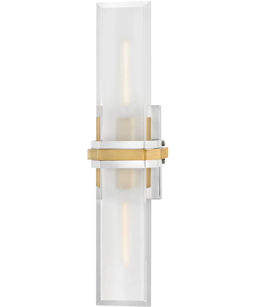 Kipton 2-Light Large Sconce in Polished Nickel - Image 4