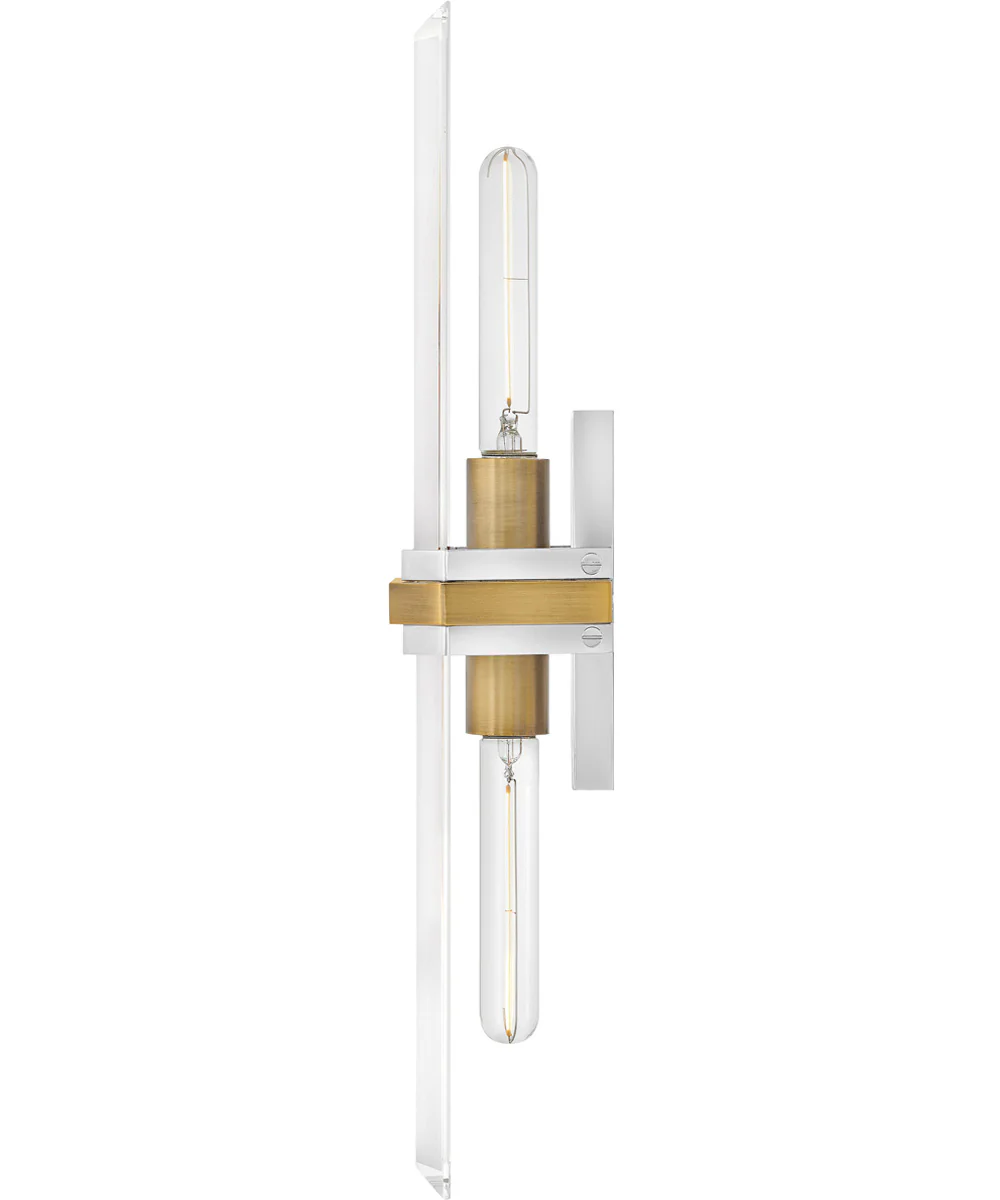 Kipton 2-Light Large Sconce in Polished Nickel - Image 6