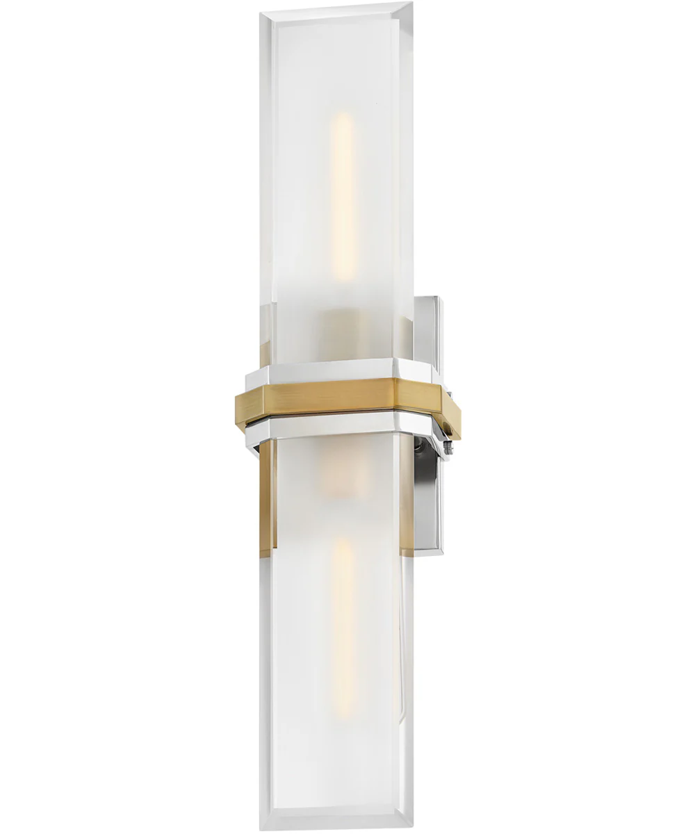Kipton 2-Light Large Sconce in Polished Nickel - Image 7