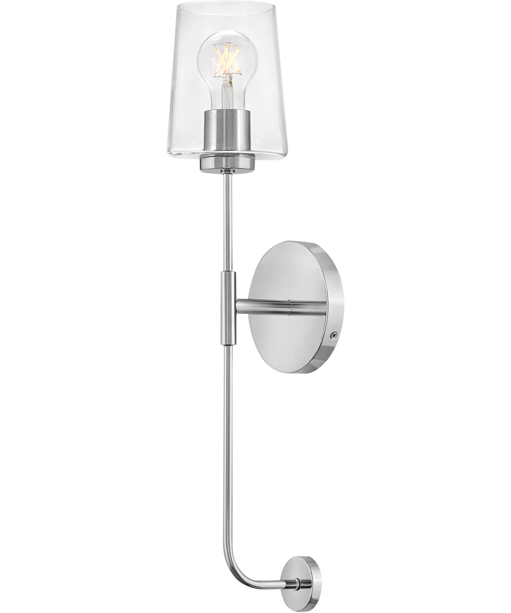 Kline 1-Light Medium Single Light Vanity in Chrome