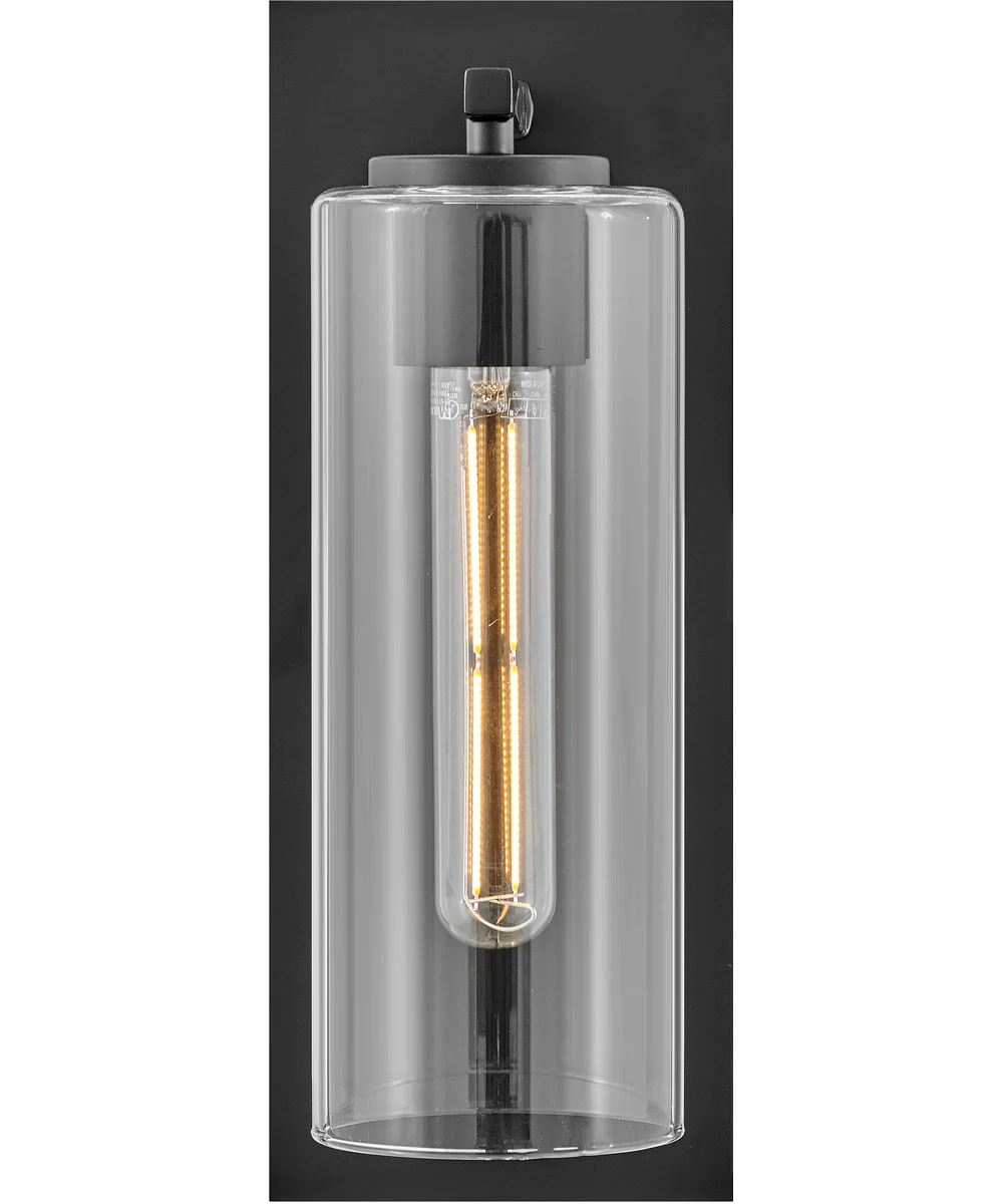 Lane 1-Light Medium Single Light Sconce in Black - Image 4