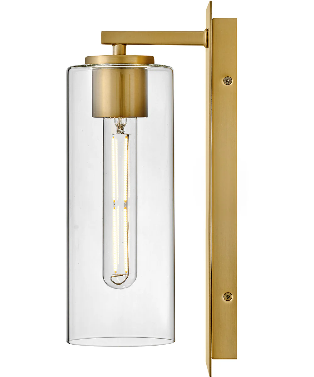 Lane 1-Light Medium Single Light Sconce in Lacquered Brass - Image 6