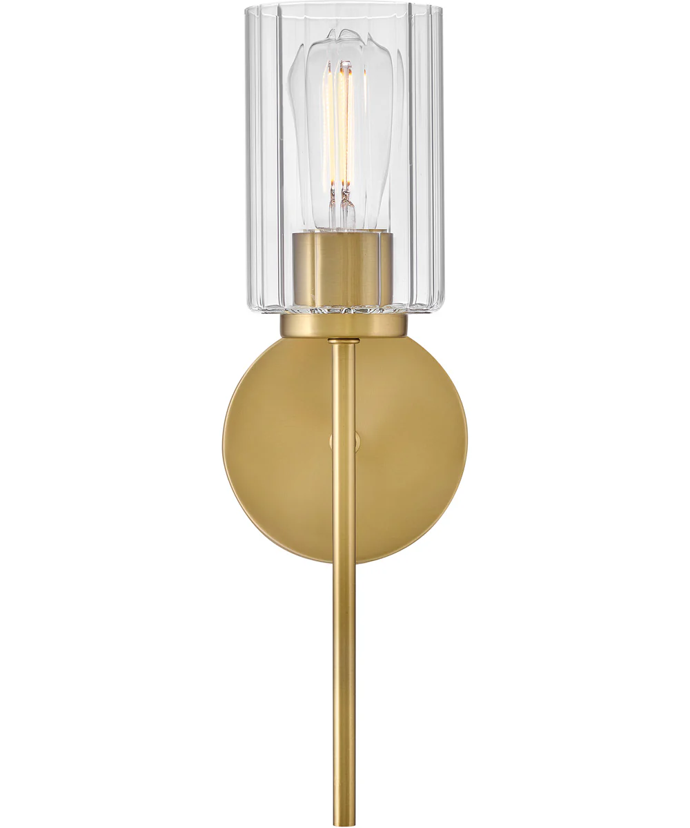 Leta 1-Light Medium Single Light Sconce in Lacquered Brass - Image 3