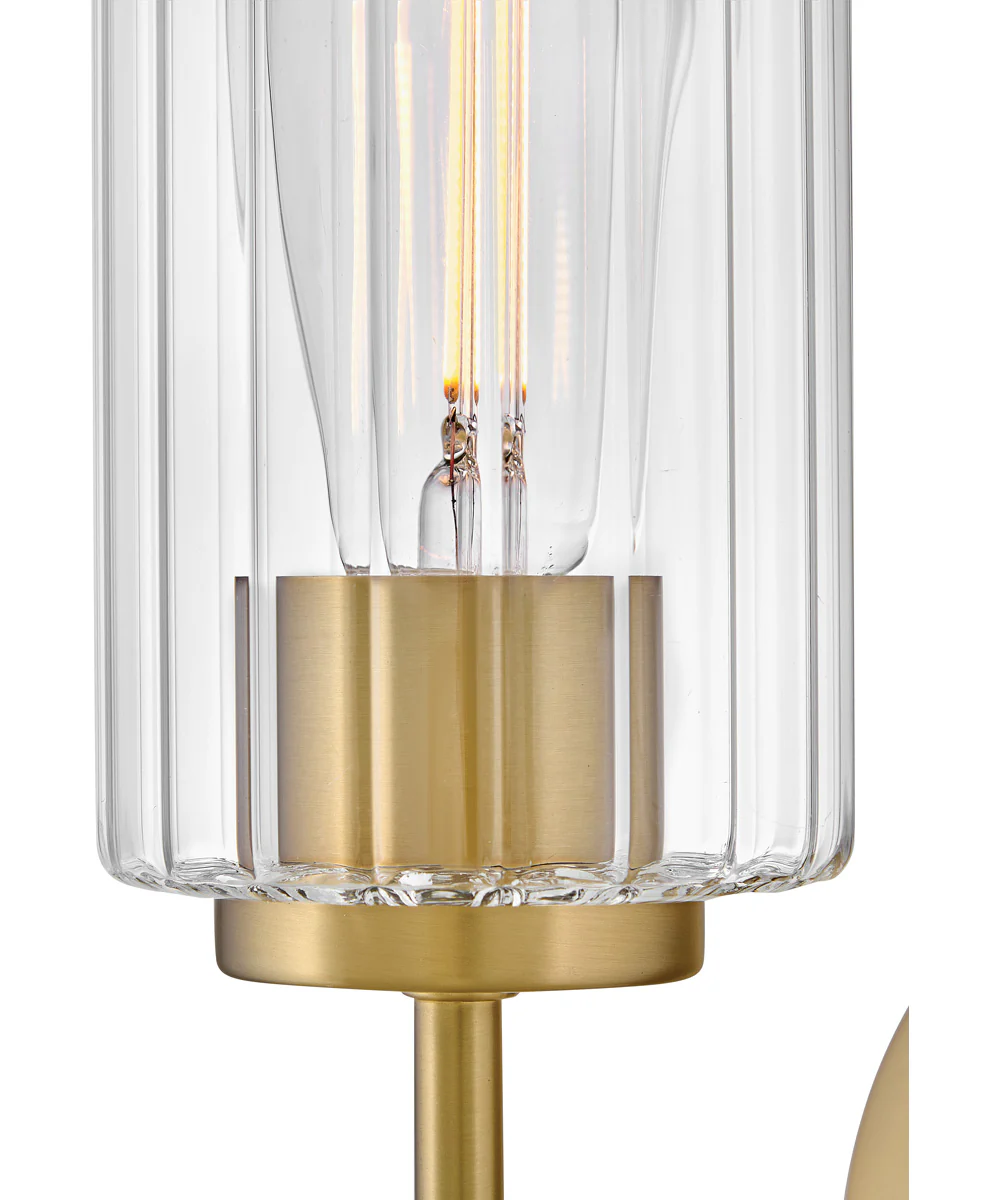 Leta 1-Light Medium Single Light Sconce in Lacquered Brass - Image 5