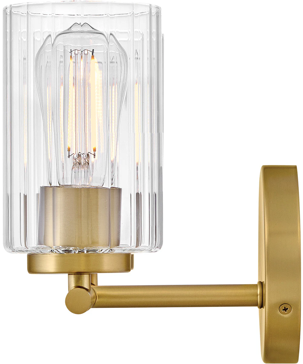 Leta 2-Light Small Two Light Vanity in Lacquered Brass - Image 4