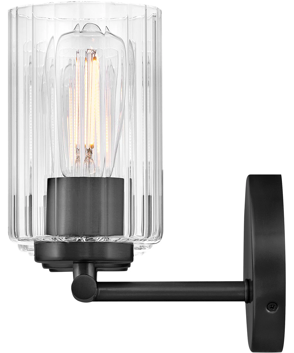 Leta 3-Light Medium Three Light Vanity in Black - Image 4