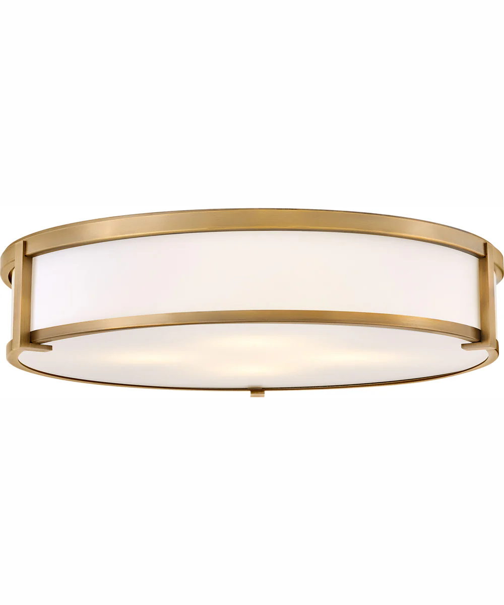Lowell 4-Light Extra Large Flush Mount in Brushed Bronze - Image 2