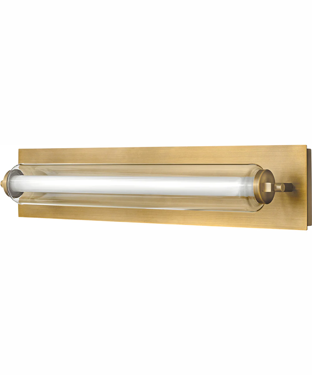 Lucien LED-Light Medium LED Vanity in Lacquered Brass - Image 3