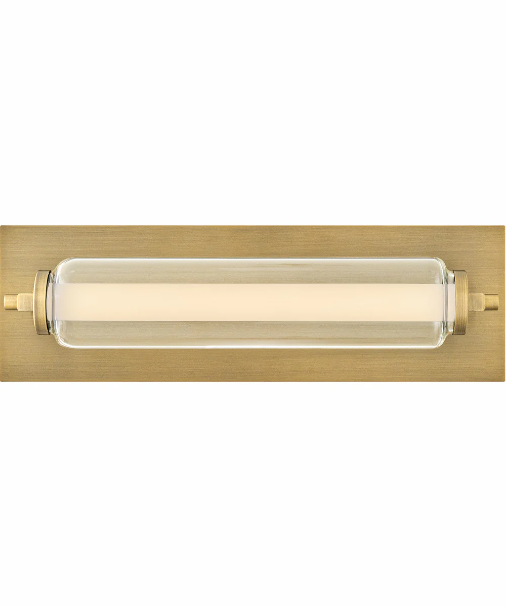 Lucien LED-Light Small LED Vanity in Lacquered Brass - Image 2