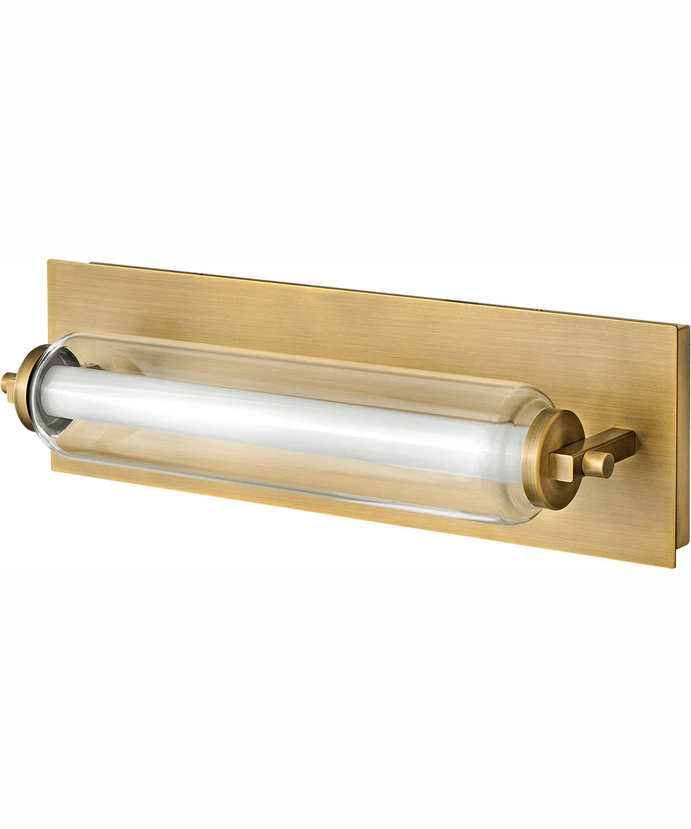 Lucien LED-Light Small LED Vanity in Lacquered Brass - Image 4