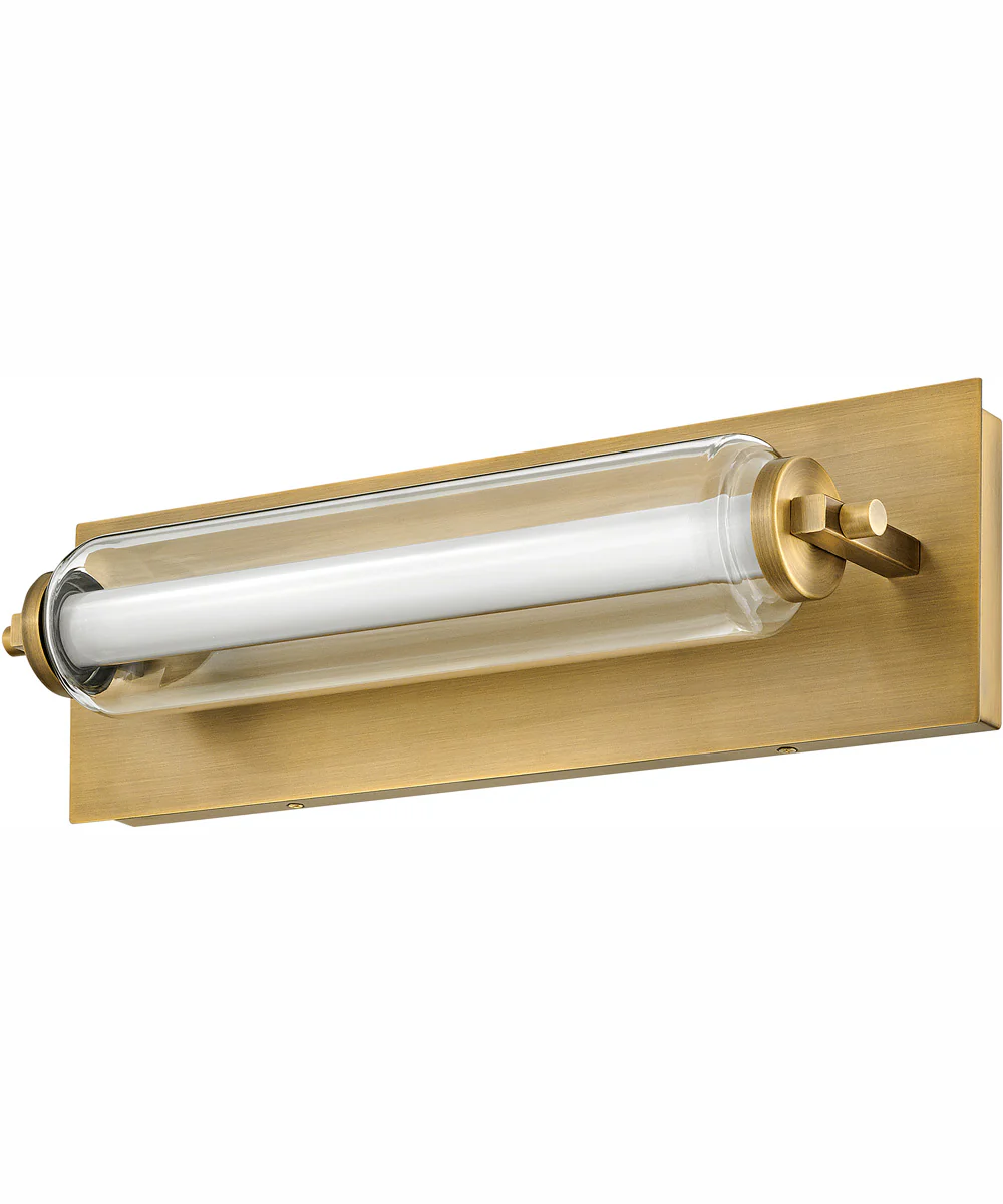 Lucien LED-Light Small LED Vanity in Lacquered Brass - Image 5