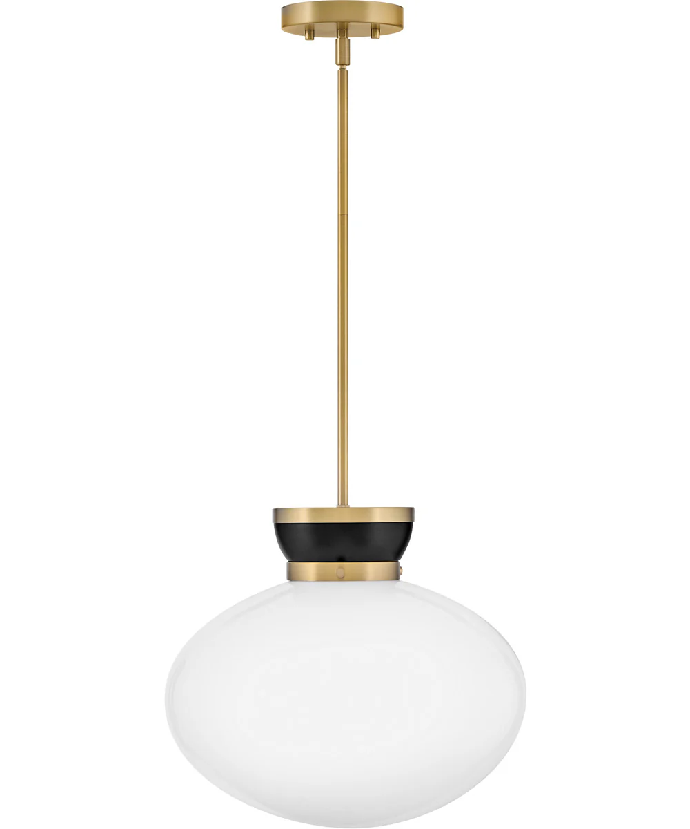 Lucy 1-Light Medium Pendant in Black - Image 2