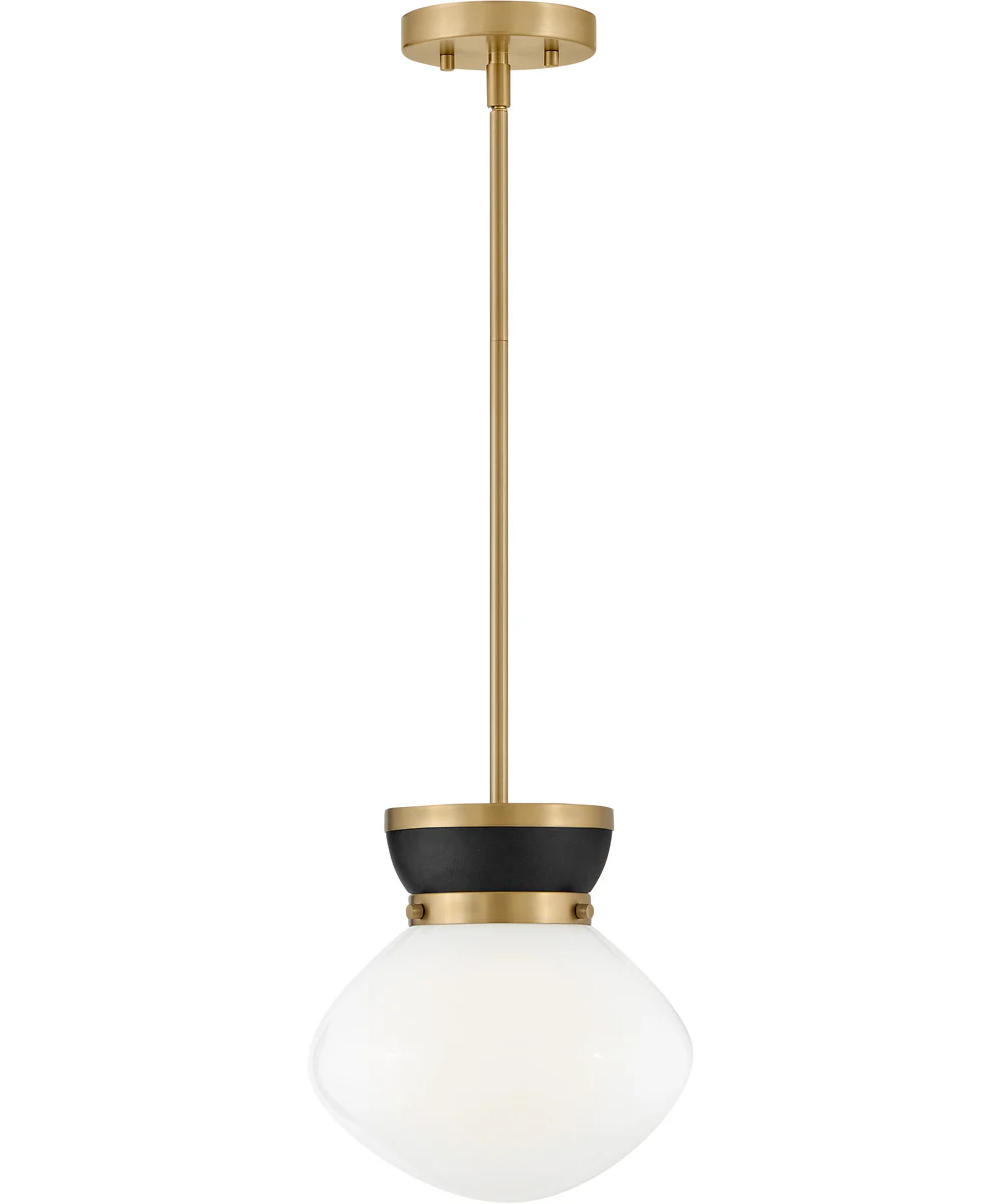 Lucy 1-Light Small Pendant in Black - Image 2