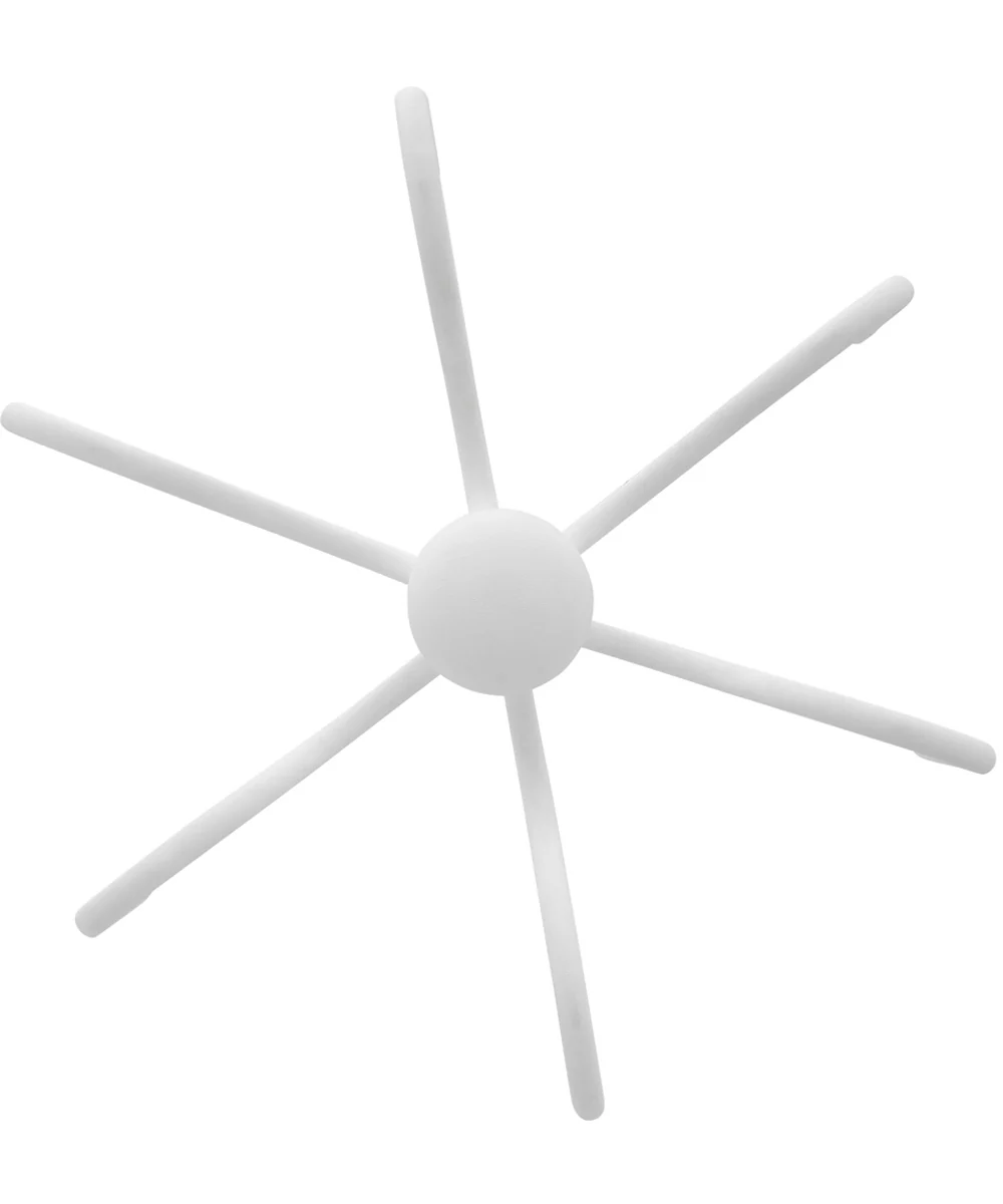 Maris 6-Light Large Chandelier in Textured Plaster - Image 5