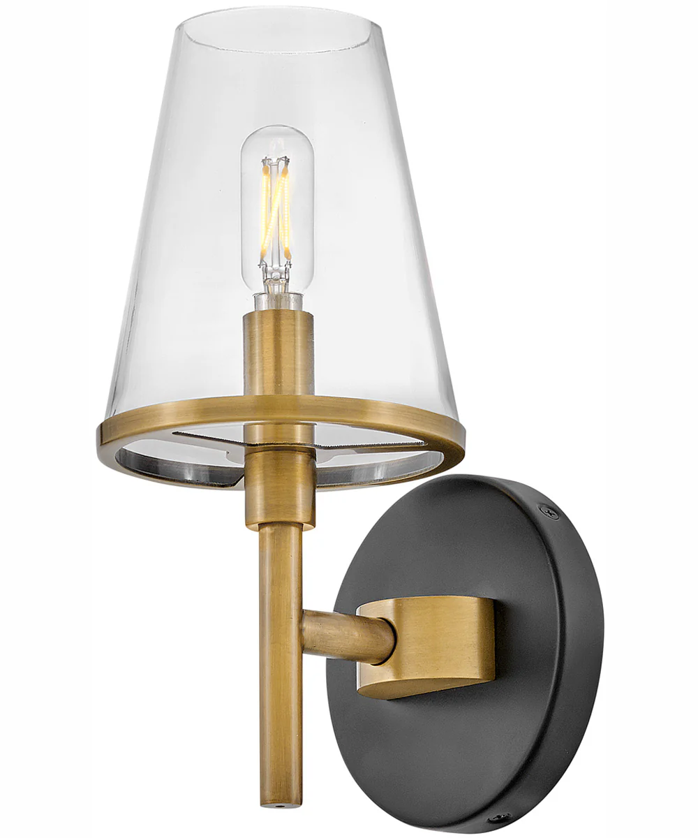 Marten 1-Light Single Light Vanity in Heritage Brass - Image 3