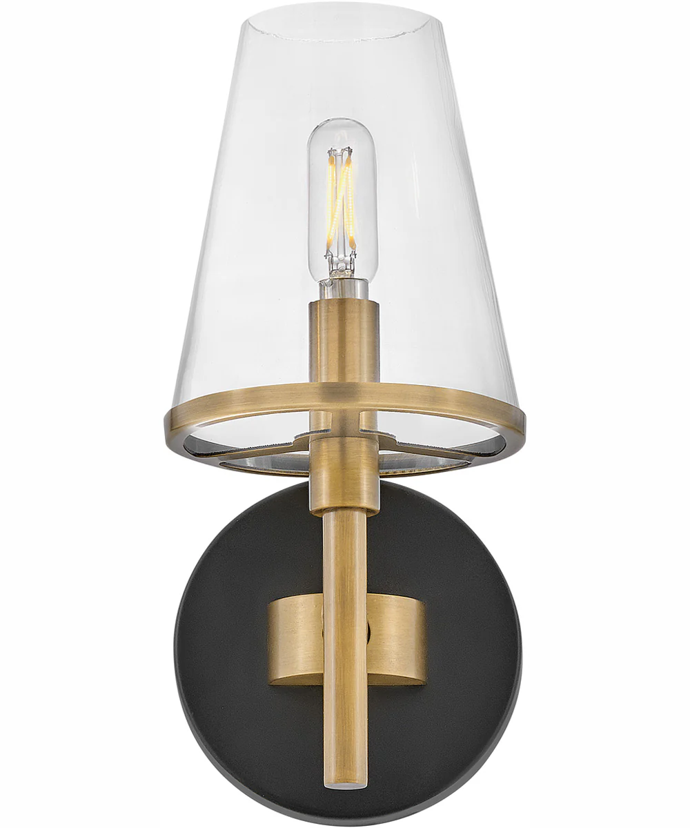 Marten 1-Light Single Light Vanity in Heritage Brass - Image 4