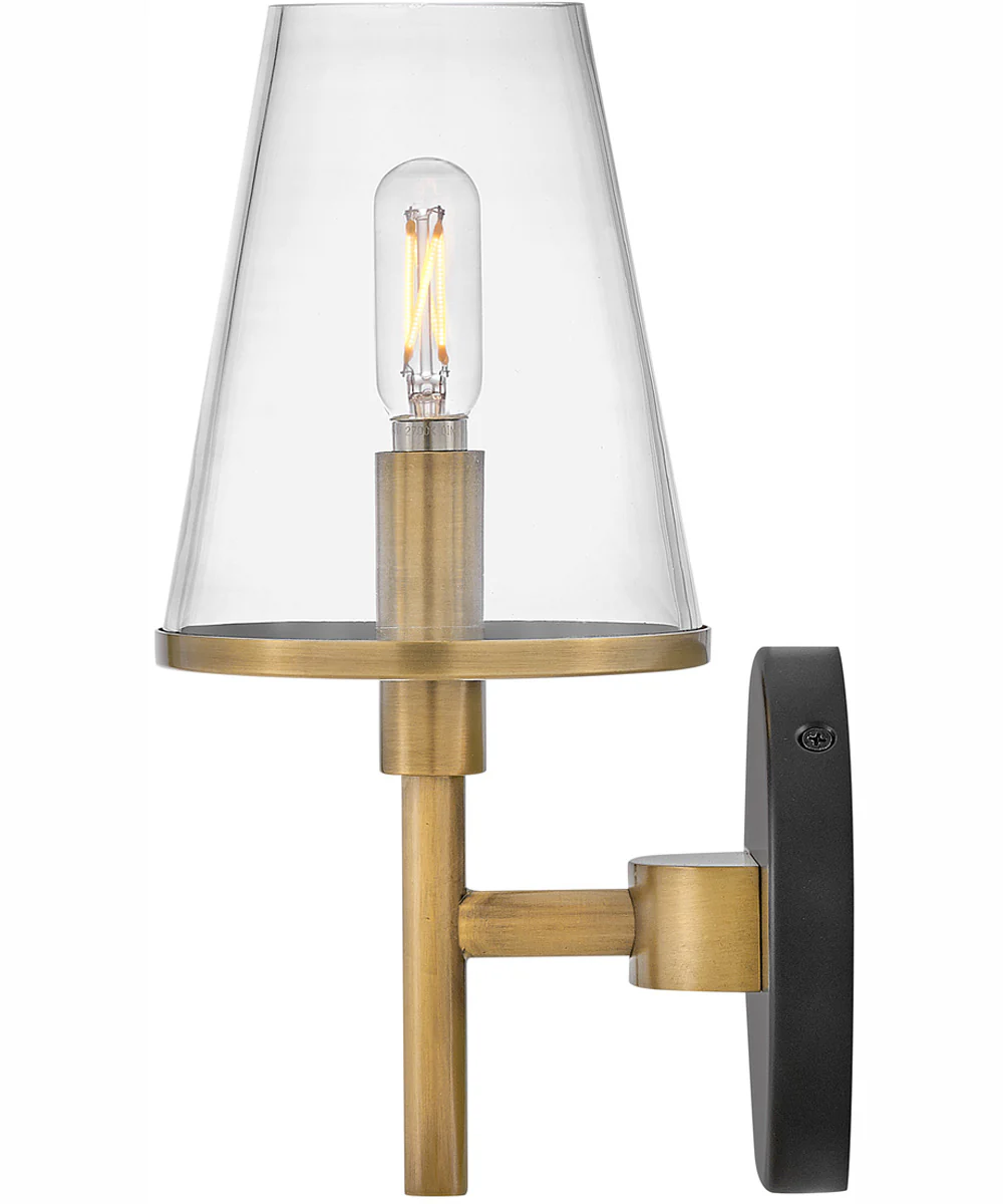 Marten 1-Light Single Light Vanity in Heritage Brass - Image 6