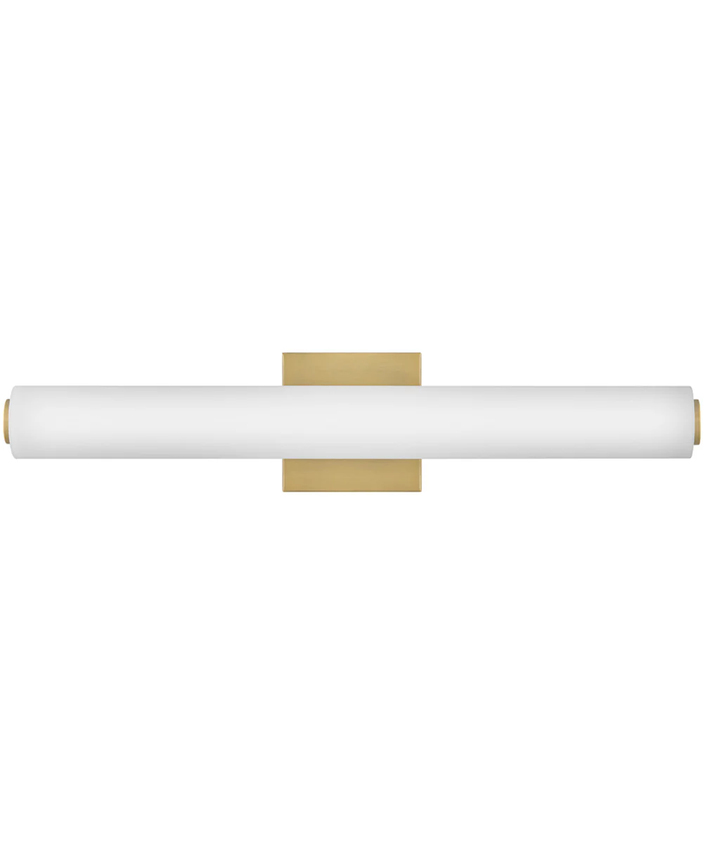 Marti LED-Light Large LED Vanity in Lacquered Brass